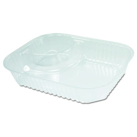 Essendant Microwavable Deli Containers, 32 oz, Clear, 500/Carton